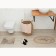A set of bathroom rugs Ethel "Beautiful" 2 pcs, 48x78 cm, 40x45 cm