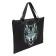 A4 notebook folder, lightning from above, flat, textile, colorio "wolf"
