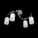 Ceiling chandelier Citilux "Astro" CL125142, 74x74x37 cm, 4x75W, e27, gray color