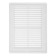 Ventilation grate Zein Lux LP150, 150 x 200 mm, with a net, detachable