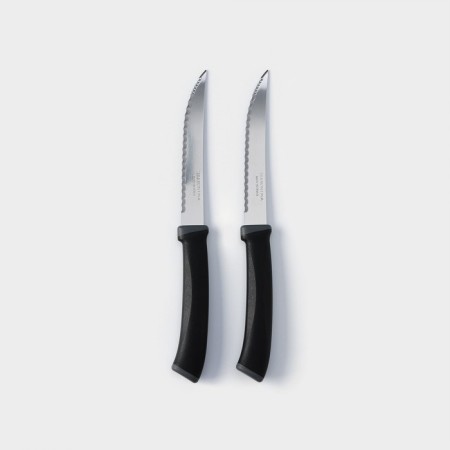 Set of kitchen knives Tramontina Felice, 2 pcs, black color