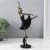 Polystone souvenir "Dancing ballerina" bronze with black 19x7x28 cm
