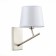 Wall lamp EVOLUCE. Sle300101-01. Denice. 1x40 W, E14, 15x26 cm, Nickel color