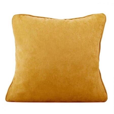 Decorative pillowcase "Tina", size 45x45 cm, yellow color