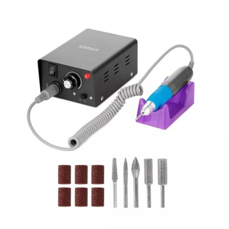 Machine for manicure KitFort KT-3155, 12 W, 25000 rpm, black