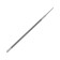 File scrap, for sharpening chains drank in steps 3/8 ", round, d = 5.5 mm, No. 3, 200 mm