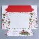 Folding box for 12 cupcakes with the Bullfinch window, 32.8 x 25.6 x 10 cm, New Year