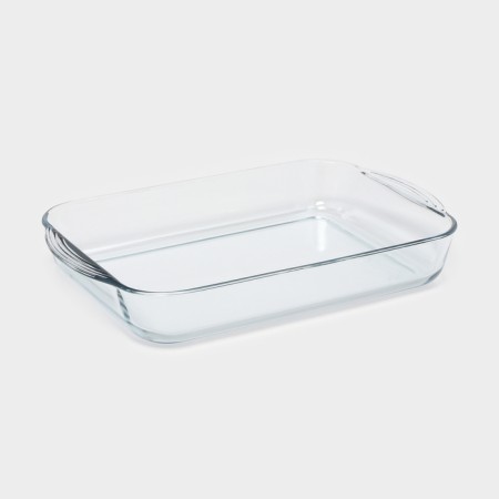 Form for baking and baking of heat -resistant glass, 3.85 liters, rectangular-1