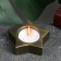 Ground Golden Gold Gold, 6x6x3cm, for a candle 3.5cm
