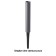 NOVOTECH ceiling. Nokta, 500x45x45 mm, dark gray color