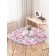 Tables on the table “Bright butterflies”, round, oxford, elastic band, size 120x120 cm, diameter 75-100 cm