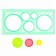 Spirograph "Fantasy", color mix