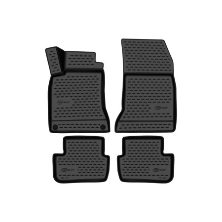 3D mats in the salon for Mercedes-Benz Gla-Class (X156), 2013-2019, 4 pcs.