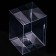 Folding box from PVC 9 x 9 x 13 cm
