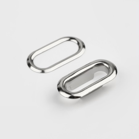 Fleet for cap, with a gross, 2 × 2 cm, silver color, price for 1 set-5