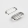 Fleet for cap, with a gross, 2 × 2 cm, silver color, price for 1 set