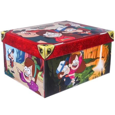 Gift box with a lid, folding, 31x25.5x16 cm, gravity farz-2