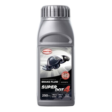 Sincate Super Dot-4, 250 ml brake fluid