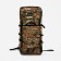 Tourist backpack, 100 l, lightning department, 3 outer pockets, Huntsman, Khaki color