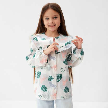 Children's shirt KAFTAN "Leopard", p. 36 (134-140)-5