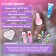 A set of cosmetics for the girl "Little Princess", with false nails