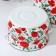 Set of pots "Siberian poppies", 2 items: 4 l, 5.5 l, enameled covers, induction