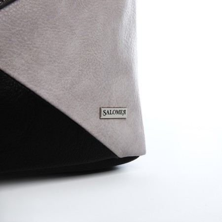 Salome bag is on lightning, the color is gray/black-3