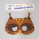 Carnival mask "Council", felt