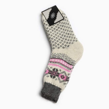 Women's socks, white color, size 23-2