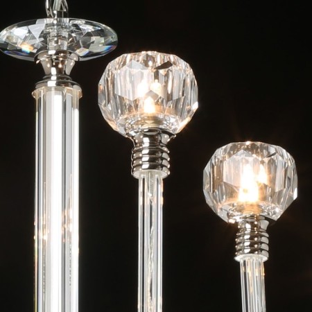 Ella chandelier, size 59x145.59 cm, 320W 8xg9 IP 20-6