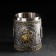Stainless steel mug “cancer”, 400 ml, silver color