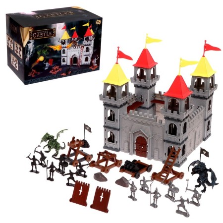 Set of knights "Casting Siege"