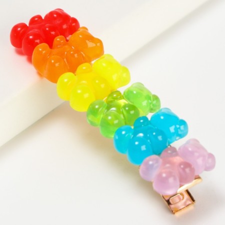 Hair hair clip "Marmalade bears"