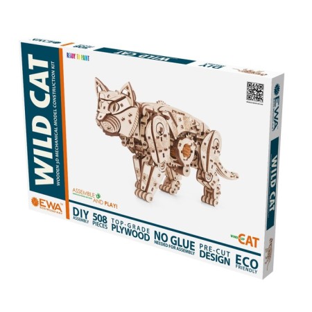 Mechanical team model, wooden designer "Cat (cat)"-17
