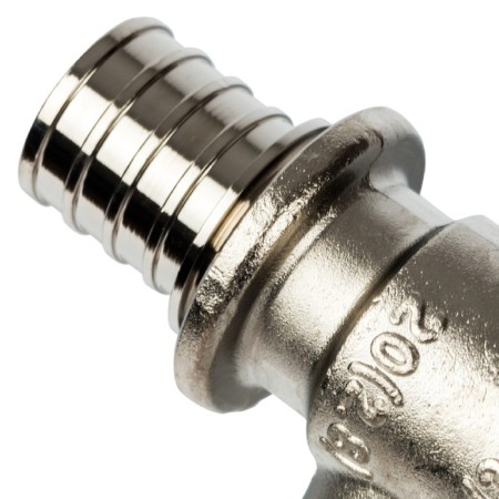Axial pipe Stout SFA-0026-202525, to connect the radiator, T-shaped, 20mm, 25mm-3