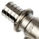 Axial pipe Stout SFA-0026-202525, to connect the radiator, T-shaped, 20mm, 25mm