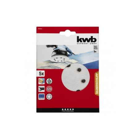 Circle of grinding KWB, D = 125 mm, K120, steam coating, 5 pcs.-1