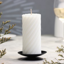 Lotus candlestick Metal for 1 candle 