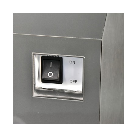 Hand dryer PUFF-8899, 1650 watts, anti-vandal, chrome-7