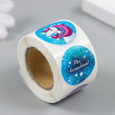 Stick Paper "Fairytale" d = 2.5 cm 252 pcs in roll-1