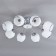 Ceiling lamp 8x60W E27, size 65x65x27 cm