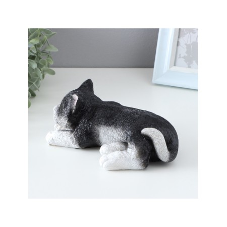 Figure "Sleeping Cat" 7x18x10cm-3