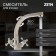 Kitchen mixer Zein ZC2022, two-wound, Cran-boux brass 1/2, beige