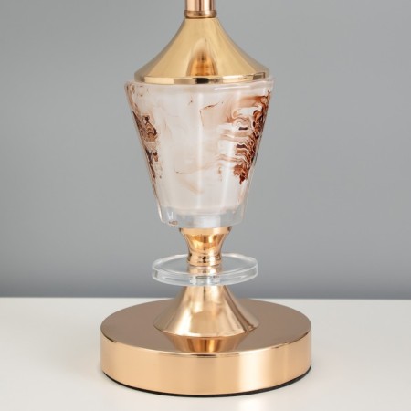 Viva table lamp E27 40W gold 25x25x47 cm Risalux-5