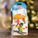 Gift box "Skiing Bunny", 16.5 x 8.6 x 27 cm
