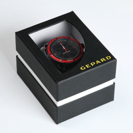 Men's wristwall watch male Gepard, model 1243a11l1-1