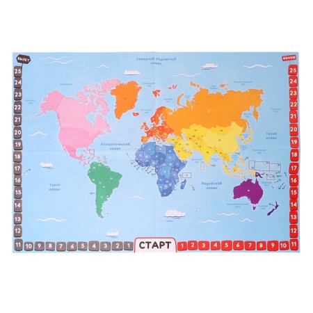Table game "Traveling around the world"-3