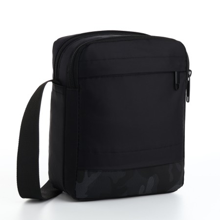 Male Bag 20*8*23, 2 Rightning Department, 3 N/K, Black