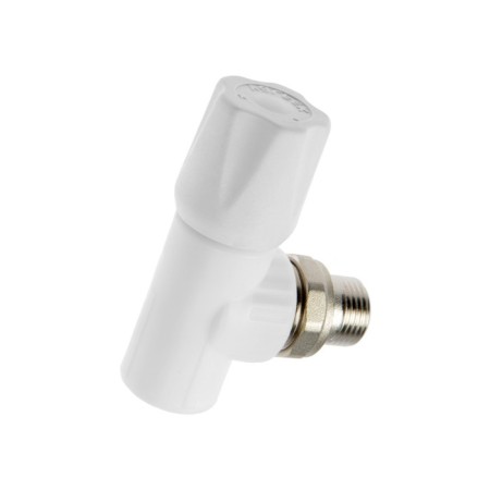 Polypropylene valve valfex, d = 20 x 1/2 ", radiator, corner