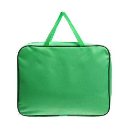 Labor folder A4, 335 x 260 x 60 mm, with handles, textile, PVC, PTR-111 "green-eyed"-2